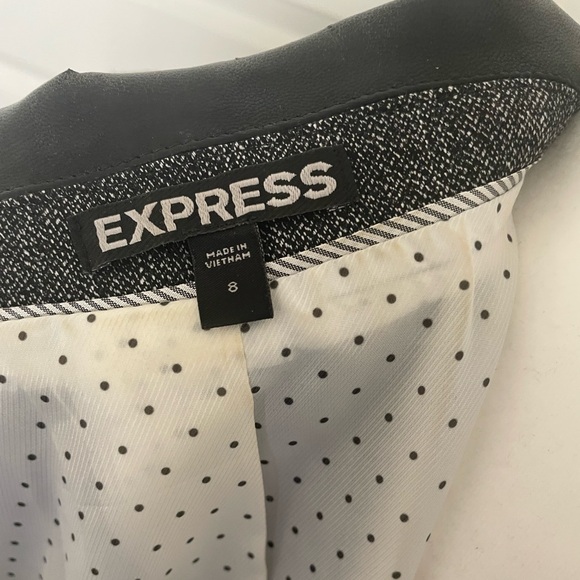 EXPRESS 3/4 Sleeve Jacket Sz 8 - Picture 4 of 6